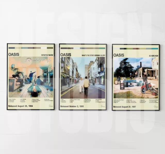 Oasis: The Ultimate Collection disegno arte digitale - poster | arte da parete |