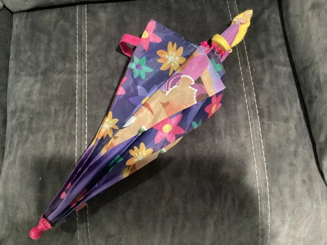 Disney Princess Rapunzel Toddler Umbrella 27" Point to Point & 20"