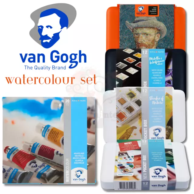 Van Gogh Watercolour Paints, Pans & Tubes