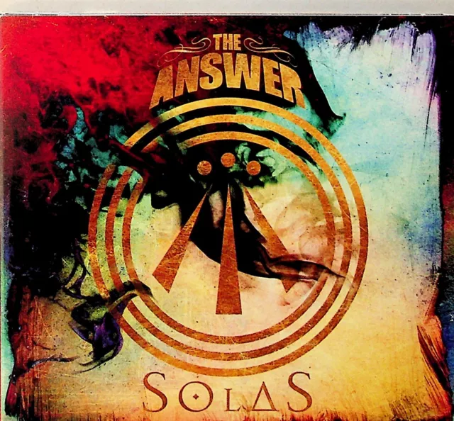 The Answer -Solas -Digipak CD -2016 (Irish Heavy Rock, Blues Band)