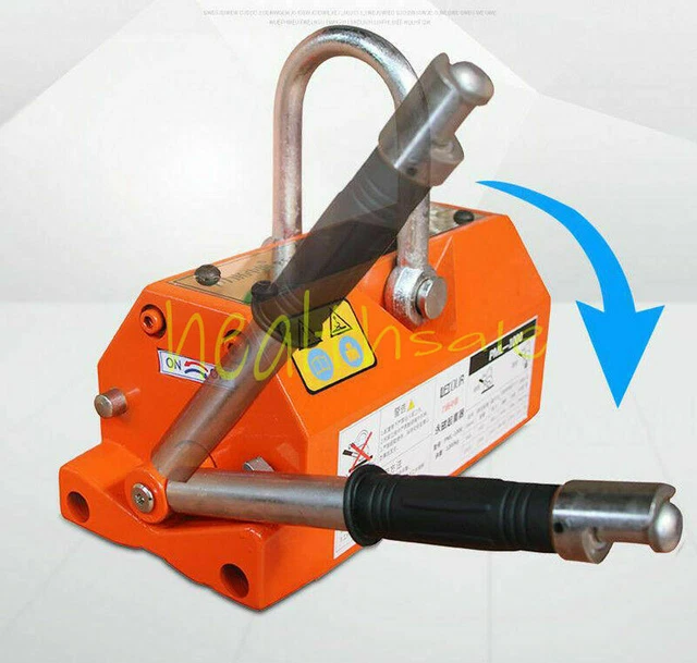 1 pz magnete di sollevamento magnete permanente gru resistente sollevatore magnetico