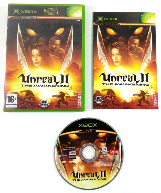 Jeu PC Unreal II The Awakening - Version Française Avec Notice - Bon état, Classé PEGI 16