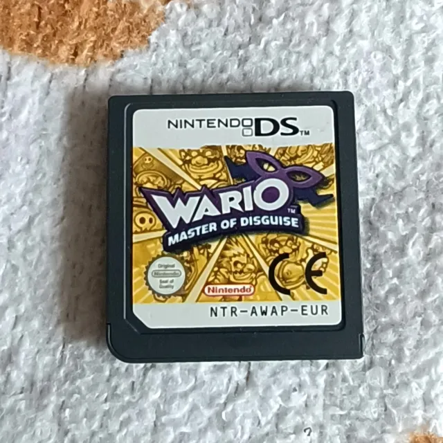 Wario: Master of Disguise (Nintendo DS, 2007) NO CASE/CARTRIDGE ONLY