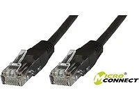 MicroConnect B-UTP620S U/UTP CAT6 20M schwarz PVC