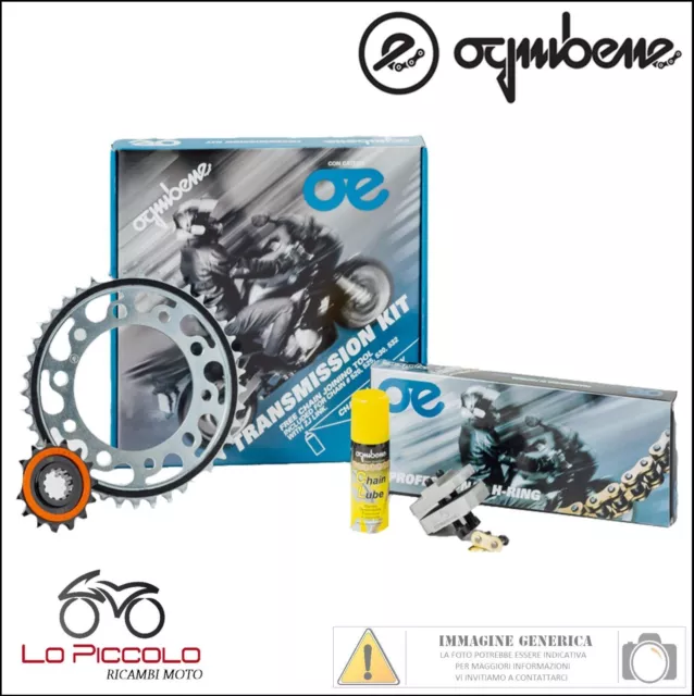 Kit Trasmissione Ognibene Catena Corona +2 Pignone Honda Cb 600 Hornet 1999 2000