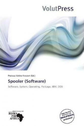 SPOOLER (SOFTWARE) SOFTWARE, System, Operating, Package, IBM, DOS 1810 ...