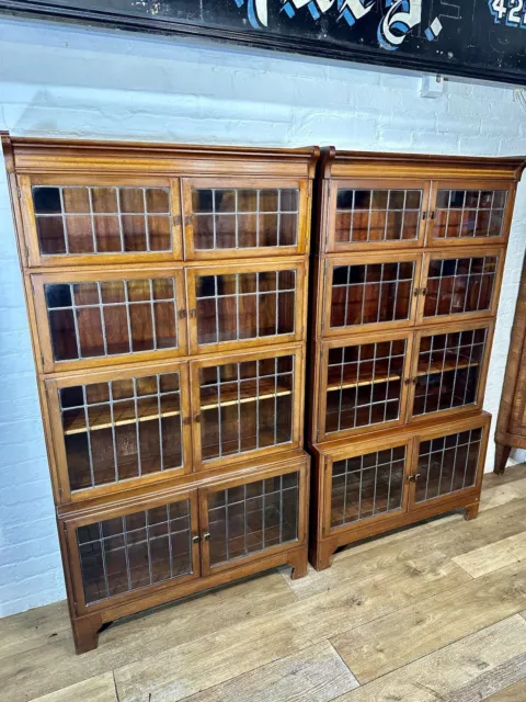 Antique Mahogany Minty Bookcase , Globe Wernicke Style . Free Delivery Available 2