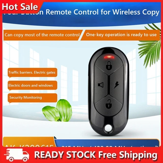 AK-K200615 Luce auto 4 pulsanti clone codice apprendimento smart copy telecomando
