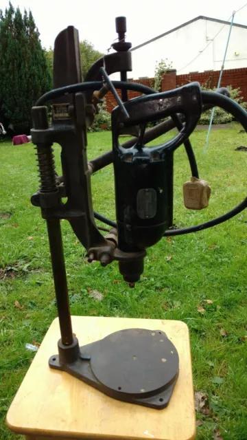 VINTAGE BLACK Decker No 20 Drill Press Stand and drill 48.00