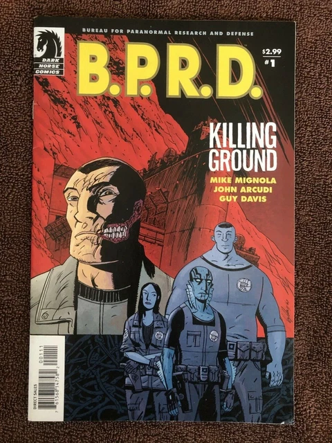 BPRD: Killing Ground #1-5 (Dark Horse, 2007) Mike Mignola ~ Complete Set 5 Books