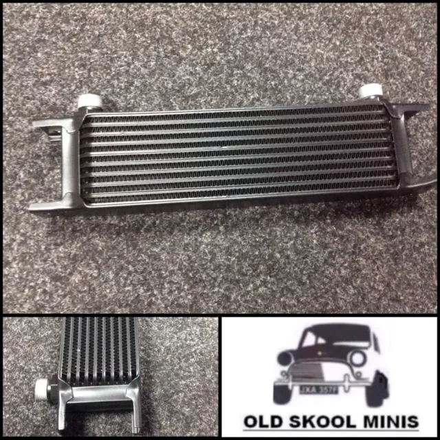 Classic Mini Black Oil Cooler 10 Row Aro9807 Austin Rover Morris Kit Car 4D1