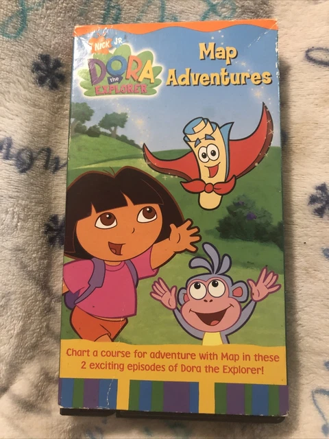 DORA THE EXPLORER Map Adventures - Dora The Explorer Map Adventures VHS VCR 2003 Nickelodeon.webp