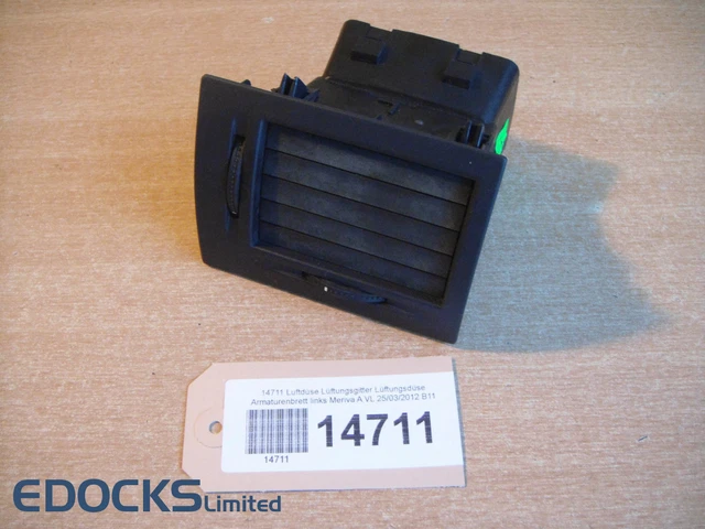 Ugello D'Aria Per Cruscotto, Griglia Di Ventilazione, Ricambio Per Opel Adam E Corsa D, OE 13417363 2201099