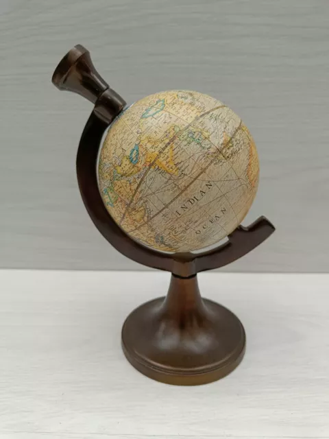 Small World Globe ,  Metal Stand