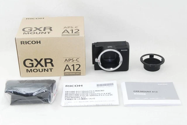 RICOH GXR A12 MOUNT Lens Working
