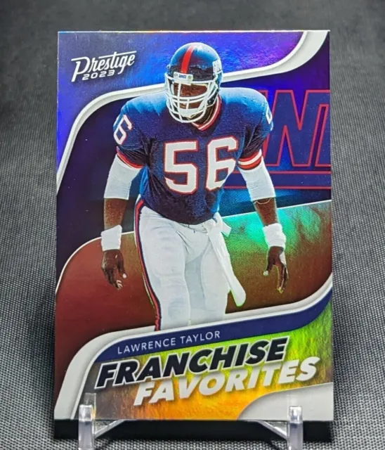 Lawrence Taylor Franchise Favorites Holo 2023 Prestige Card #11 New York Giants