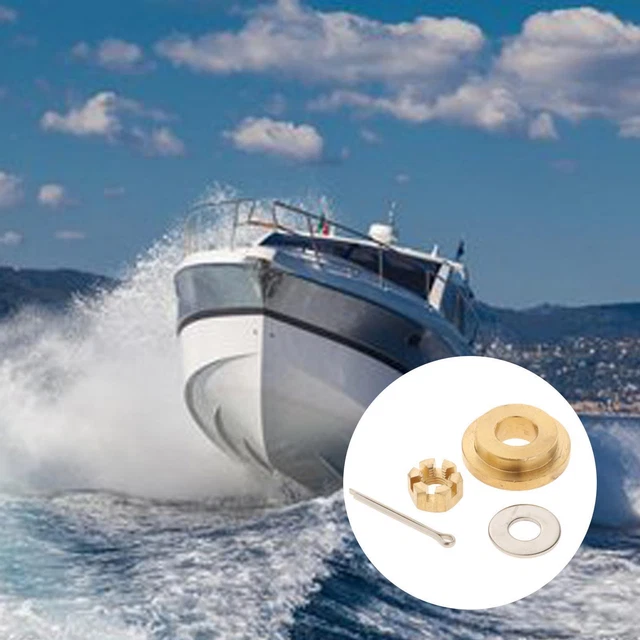 BOATS PIN COTTER Nut Castle Spacer Kit for Yamaha Outboard Engine 9 £17