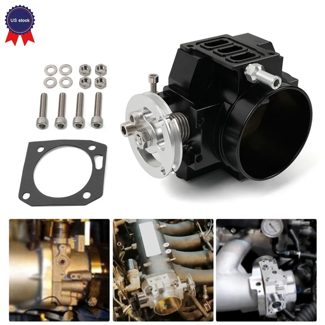 US 70MM/2.75& INTAKE Manifold Throttle Body Plate Assembly for K20