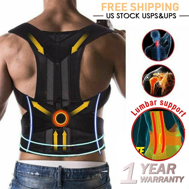 Comfort Posture Corrector Corset Clavicle and Shoulder Support Back Brace S-4XL