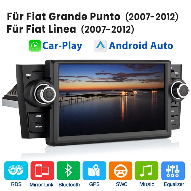 EU Stock Android 13 7-inch autoradio voor Fiat Grande Punto Linea 2007-2012, 4-Core 2GB & 32 GB geheugen, ondersteunt draadloze Carplay/Android Auto, Stuurbediening, WLAN/4G, AM/FM EU Stock Android 13 7-inch autoradio voor Fiat Grande Punto Linea 2007-2012, 4-Core 2GB & 32 GB geheugen, ondersteunt draadloze Carplay/Android Auto, Stuurbediening, WLAN/4G, AM/FM