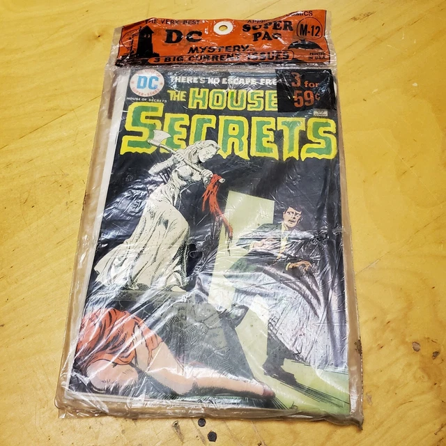DC SUPER PAC M-12 SEALED Horror/Mystery Comics 3 ISSUES VG