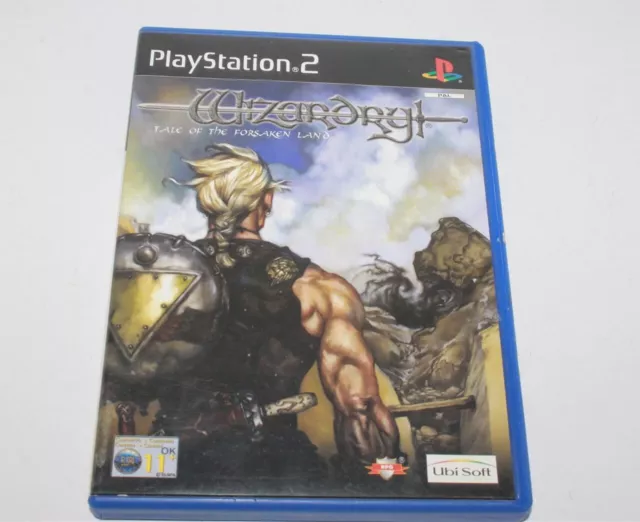 Sony PlayStation 2 Wizardry Tale Of The Forsaken Land PS2 Game + Manual