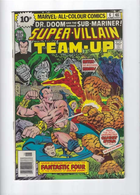 Marvel Comics Super-villian Team-up #6 1976 (sub mariner & dr doom) (June 1976)