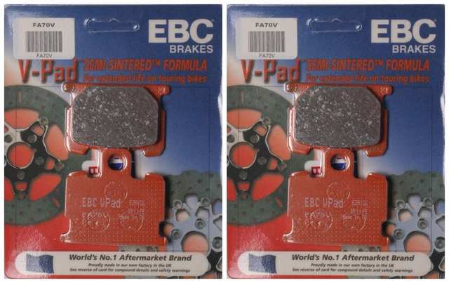 EBC Brake Pads FA70V (2 Packs - Enough for 2 Rotors)