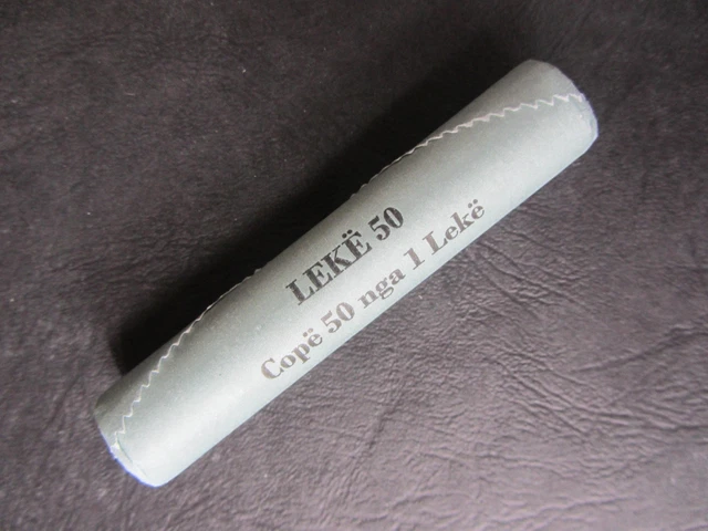 ALBANIA COIN ROLL 1 Lek 2013 KM-75a 50 pcs UNC