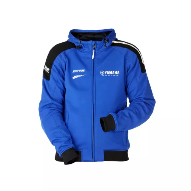 Yamaha PADDOCK BLUE HERREN-FAHRER-KAPUZENJACKE mit Protektoren, A22-PB111-E0 2