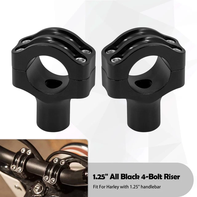 PINCE DE MONTAGE De Guidon Moto Conçue Efficacement De Couleur Noire