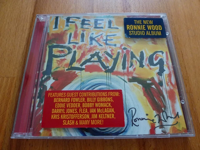 I FEEL LIKE Playing by Ron Wood Eagle Records CD 2010 MINTY £6.21