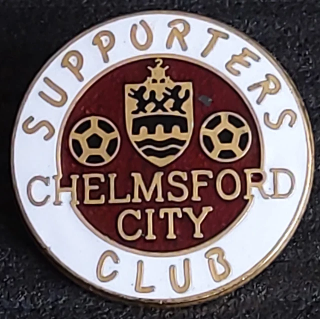 WEYMOUTH - Superbe insigne broche football émaillé vintage SUPPORTERS