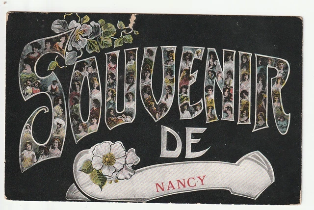 NANCY - CPA 54 - Nancy Remembrance Card - Multiple Women (Top Tear
