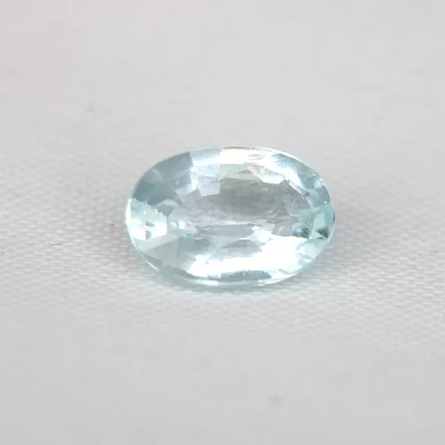 Shola Vrai 1,10 Carats Naturelle Aqua Bleu Aigue-Marine Du Brésil