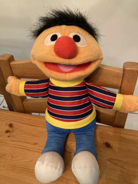 Fisher Price SESAME STREET Ernie Doll Mattel 15" Plush Toy 2008