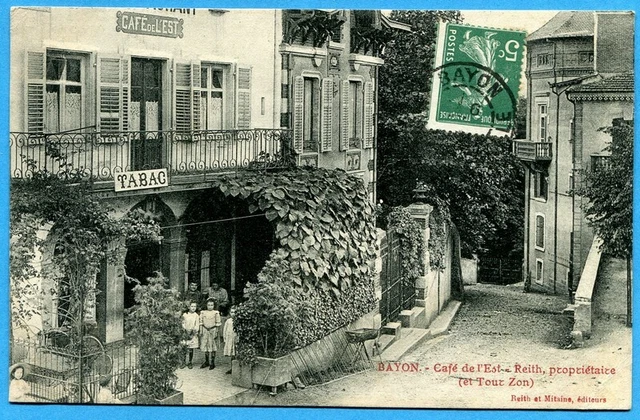 CPA: BAYON - Café de l'Est - Reith, Owner (and All Zon)