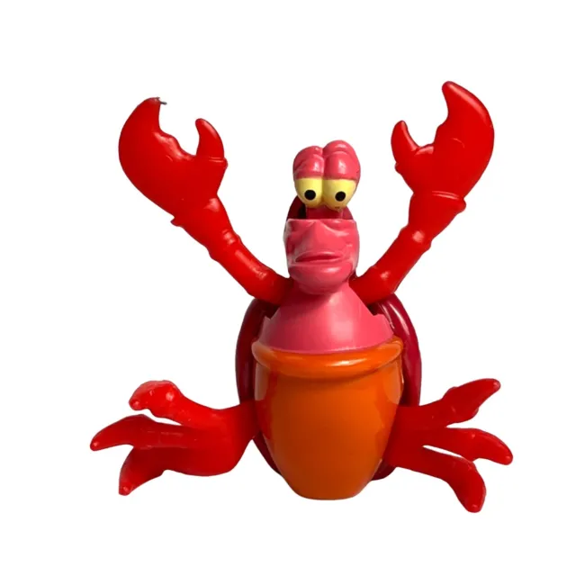 Vintage Little Mermaid Sebastian 90s Disney Mcdonalds Meal Toy Windup Toy Crab 673 Picclick