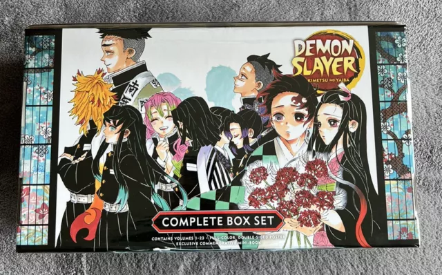 1-23 English Version Comic Book 23 Books Anime Demon Slayer Kimetsu No  Yaiba Manga Volume