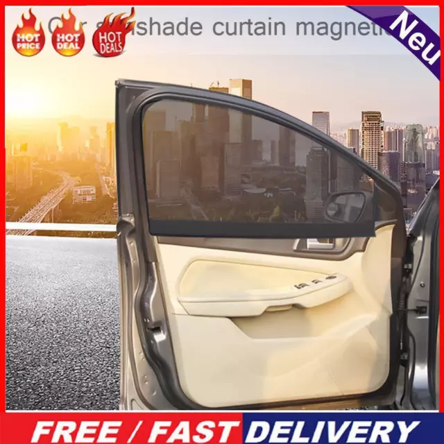 Magnetic Car Sun Shade Car UV Protection Curtain Automobile Windows Sunshade