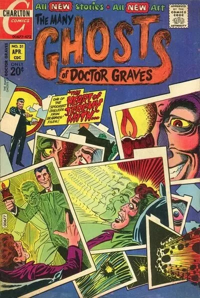 The Many Ghosts Of Dr. Graves Full Run On Dvd Rom Charlton Horror Comics Ditko