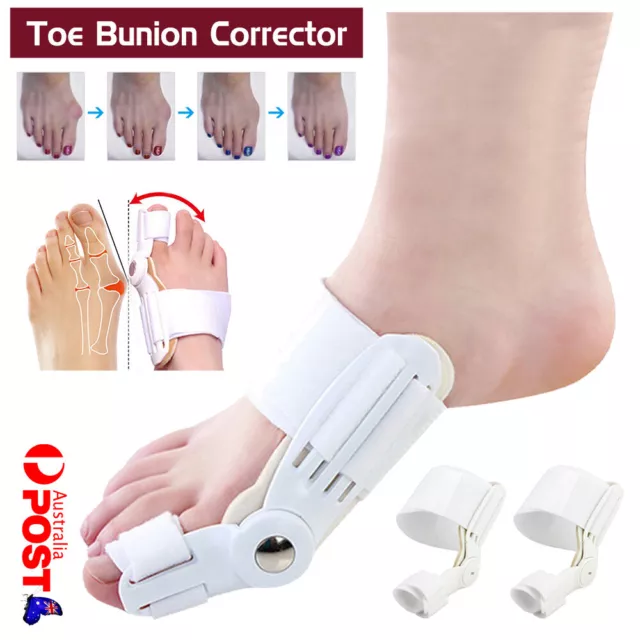 Toe Bunion Corrector Hammer Splint Straightener Orthopedic Brace Hallux Valgus