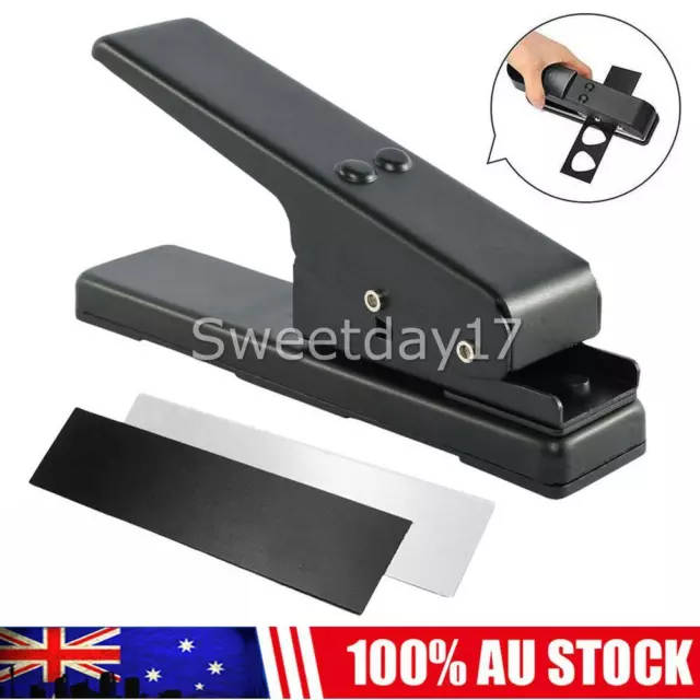 Guitar Pick Punch Maker Plectrum Card Cutter Cutting Tool DIY Personalized AU