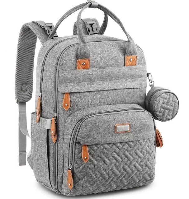 Diaper backpack Multifunctional Waterproof Travel Backpack Large Capacity Bag