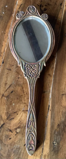 GRAND Miroir Ancien Style 200x130 Cm - Cadre Bois Massif Doré à La Feuille D'Or, Provenance Château
