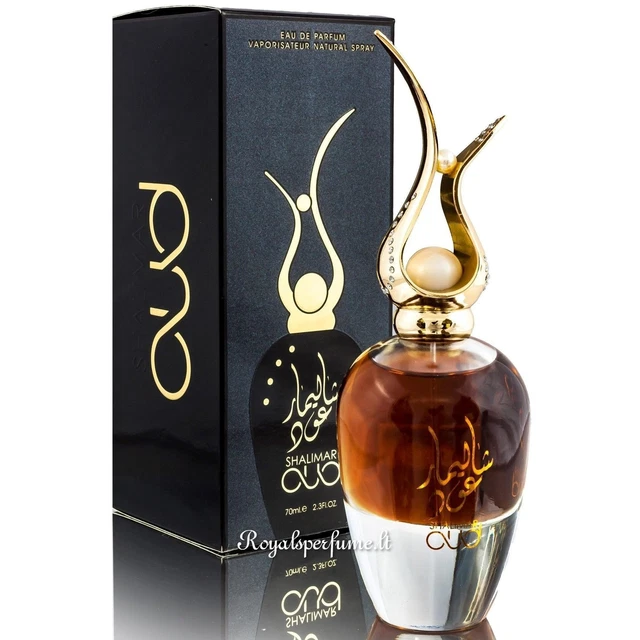 Shalimar Oud Lattafa Arabic Perfumed Water Oriental Frargrance Unisex 70ml Spray