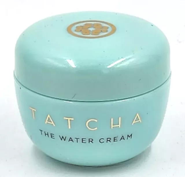 3 Tatcha The Water Cream Moisturizer 0.34 oz / 10mL Travel Size 2