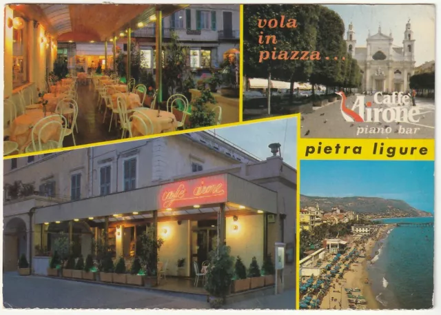 Pietra Ligure - Savona -Caffe' Airone Piano Bar - Viagg. -11485-