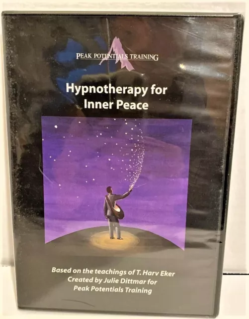 Hipnoterapia para la Paz Interior CD T Harv Eker Pico Potenciales Entrenamiento TOTALMENTE NUEVO