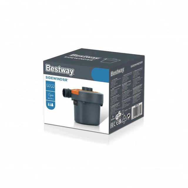 Neuf Bestway Sidewinder AC Pompe à Air pour Matelas Gonflables,Gonflables Et